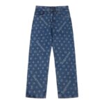 Pants Louis Vuitton x Supreme Monogram Denim LV045