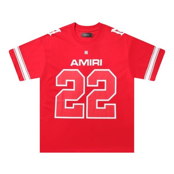 Amiri 22 SKATER Red T-Shirt - Image 1