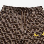 Set Tracksuit Fendi FF Monogram Beige FE006 - Image 6