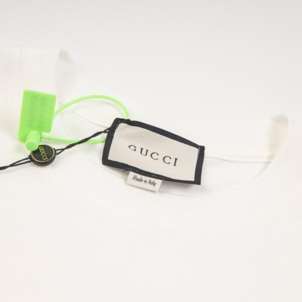 T-shirt Gucci Rainbow Logo White GC036 - Image 7