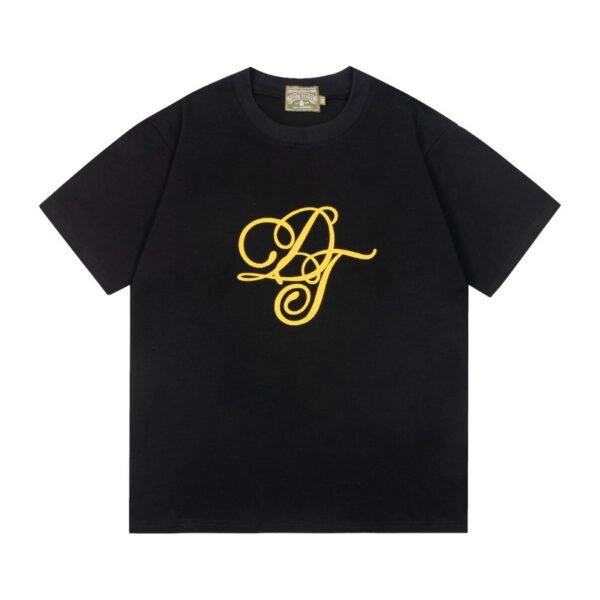 T-Shirt Denim Tears DT Monogram Black - Image 1