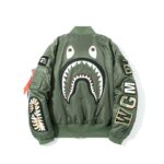 BAPE Green and Camo Bomber Jackets BP034 - Image 5