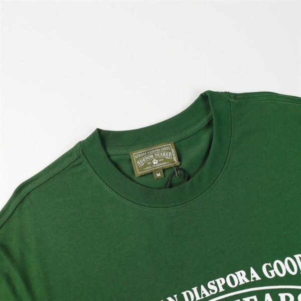 T-shirt Denim Tears African Diaspora Logo Green - Image 3