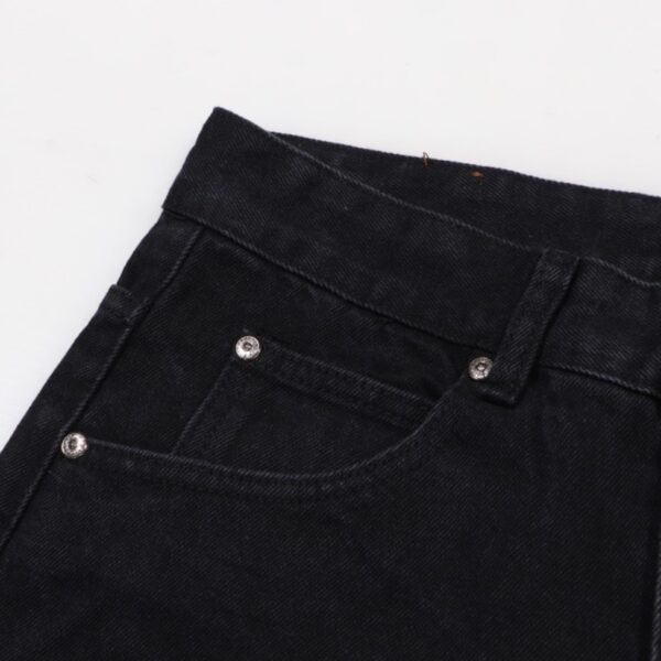 Jeans Chrome Hearts Black White Cross Patch CH025 - Image 8