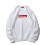 Sweatshirt Supreme Box Logo White SP011
