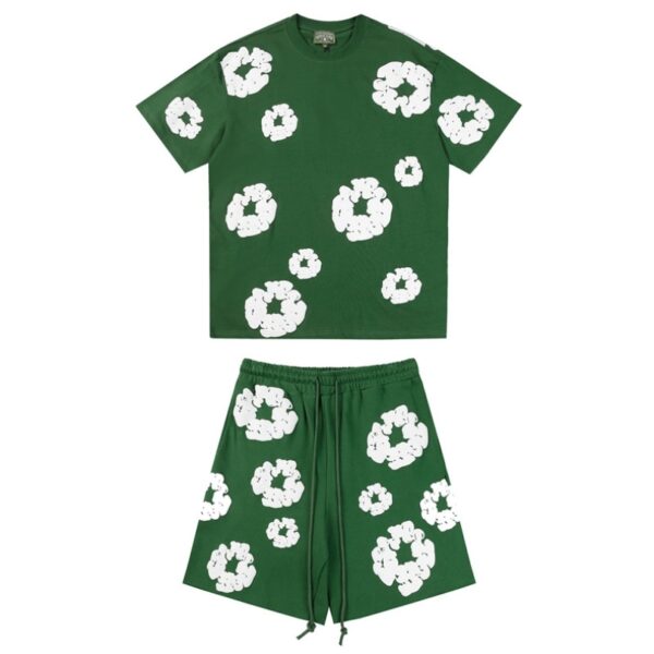 Set Denim Tears White Clouds Green - Image 1