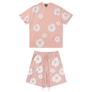 Set Denim Tears White Clouds Pink