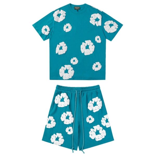 Set Denim Tears White Clouds Teal Green - Image 1