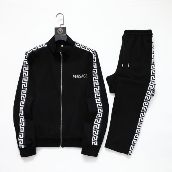 Tracksuit Versace Greek Key Logo Design VSC002 - Image 1