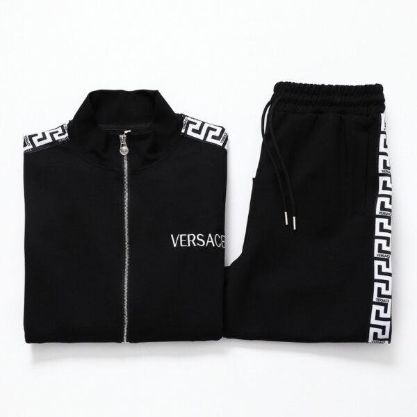 Tracksuit Versace Greek Key Logo Design VSC002 - Image 4