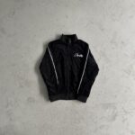 Tracksuit Corteiz Velour Black with White Logo CZ007 - Image 6