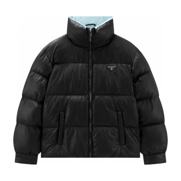 Jacket Puffer Prada Black and White PD048 - Image 1