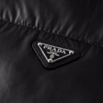 Jacket Puffer Prada Black and White PD048 - Image 6
