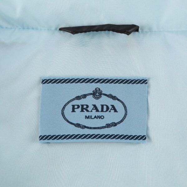 Jacket Puffer Prada Black and White PD048 - Image 11