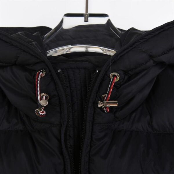 Vest Puffer Moncler Hooded Black Logo MCL011 - Image 8