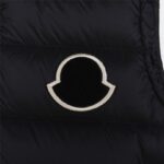 Vest Puffer Moncler Hooded Black Logo MCL011 - Image 4