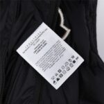 Vest Puffer Moncler Hooded Black Logo MCL011 - Image 10