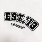 T-shirt Off-White Multi Logo Graphic White Oversized OFF003 - Image 4