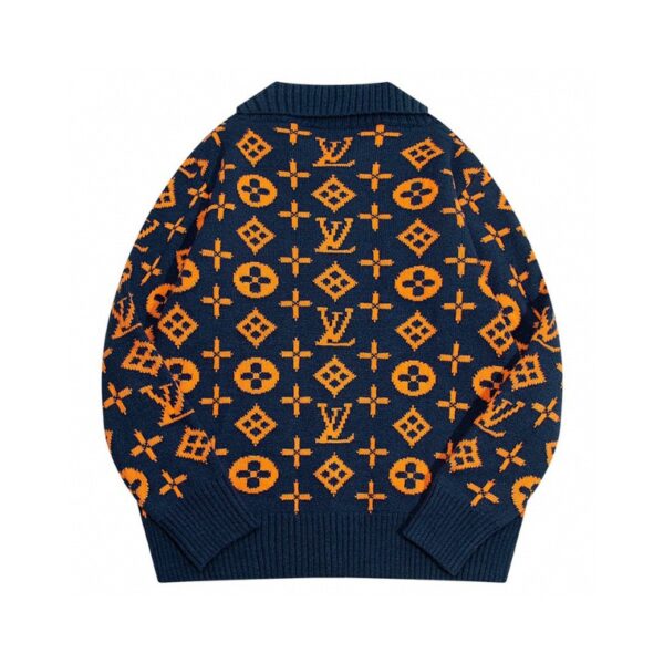 Cardigan Louis Vuitton LV Monogram Knit LV057 - Image 6
