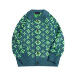 Cardigan Louis Vuitton LV Monogram Knit LV057 - Image 2