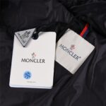 Jacket Puffer Moncler Black Hooded MCL012 - Image 9