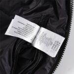 Jacket Puffer Moncler Black Hooded MCL012 - Image 10