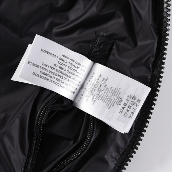 Jacket Puffer Moncler Black Hooded MCL012 - Image 10