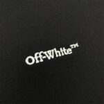 Hoodie Off-White Black Graphic OFF015 - Image 4