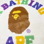 T-shirt BAPE Multicolor Ape Head White BP057 - Image 4