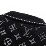 Jacket Louis Vuitton LV Monogram Studded LV053 - Image 5