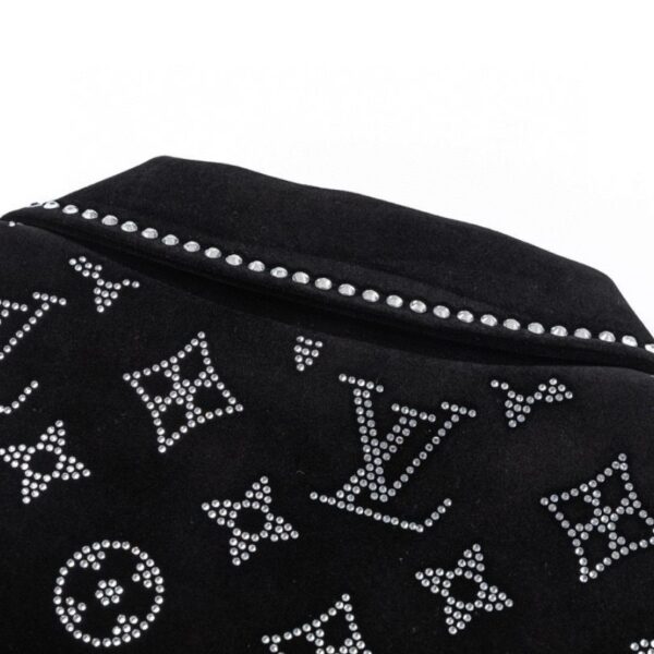 Jacket Louis Vuitton LV Monogram Studded LV053 - Image 5