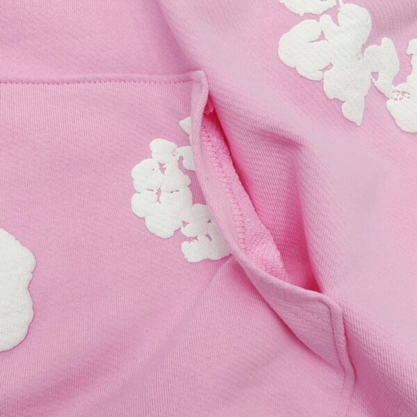 Hoodie Denim Tears The Cotton Wreath Pink - Image 6