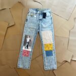 Jeans Drew House Indigo Patchwork - Image 2