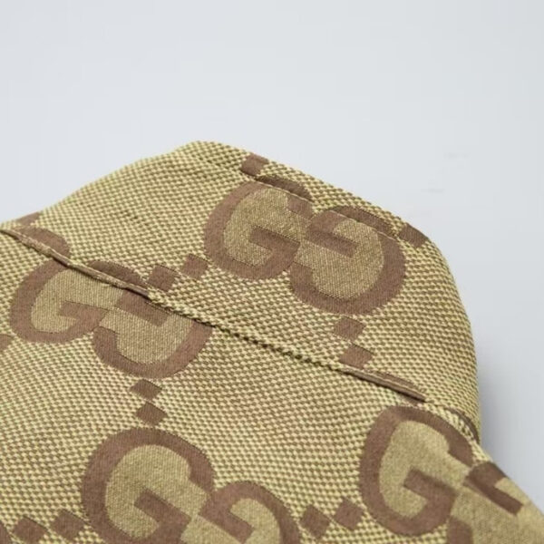 Jacket Gucci Monogram Beige Brown GC100 - Image 8