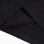 T-shirt Prada Logo Patch Black PD015 - Image 5