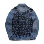 Denim Jacket Chrome Hearts Cross Patch CH052 - Image 2