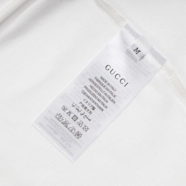 T-shirt Gucci Dans Les Rue White GC051 - Image 7