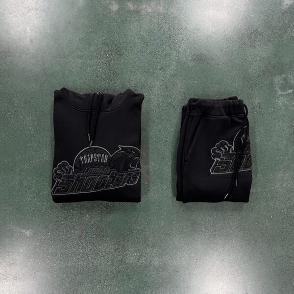 Set Trapstar Shooters Black Monochrome - Image 2