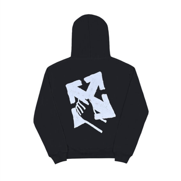 Hoodie Off-White Arrows Black OFF010 - Image 1