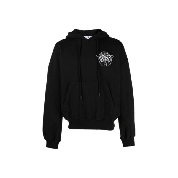Hoodie Off-White Arrows Black OFF010 - Image 4