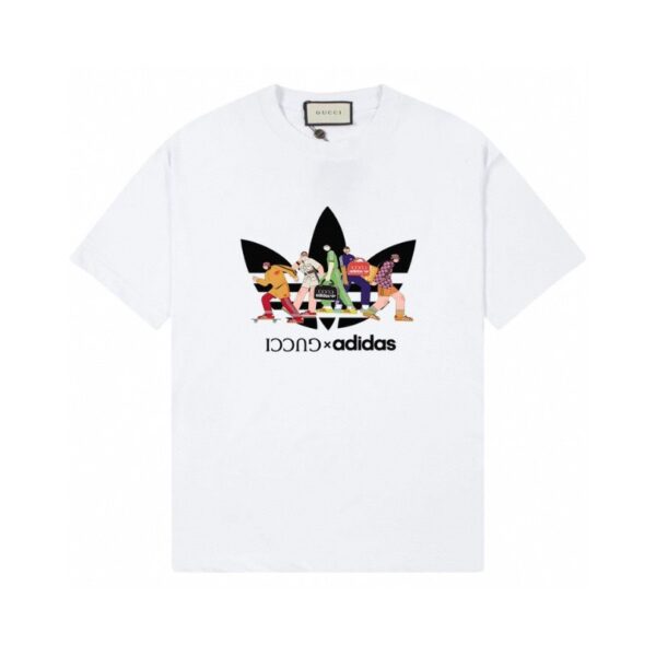 T-shirt Gucci x Adidas Graphic White GC049 - Image 1