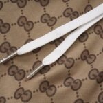 Pants Gucci GG Beige Drawstring Joggers GC033 - Image 5