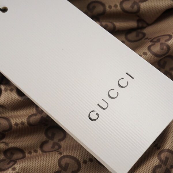 Pants Gucci GG Beige Drawstring Joggers GC033 - Image 9