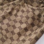 Pants Gucci GG Beige Drawstring Joggers GC033 - Image 6