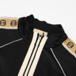 Jacket Gucci Monogram Stripe Track GC099 - Image 4