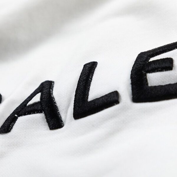 Shorts Balenciaga Logo White BL016 - Image 5