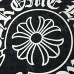 Hoodie Chrome Hearts Hearts Zip Black Monogram CH063 - Image 5