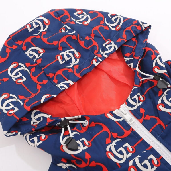 Jacket Gucci GG Logo Windbreaker GC089 - Image 8