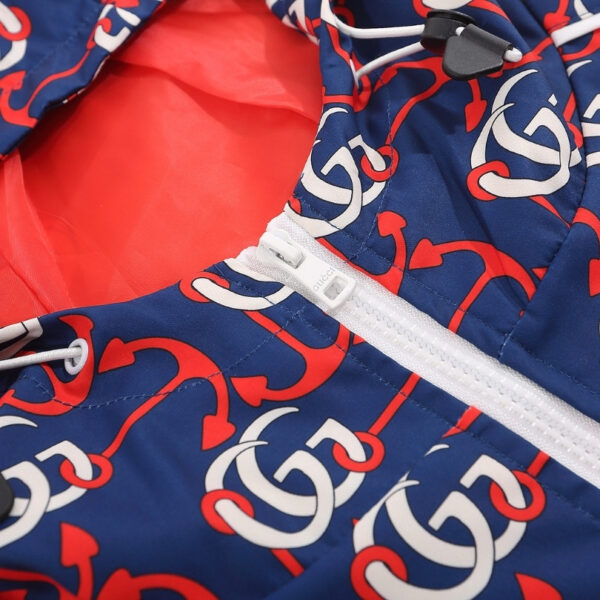Jacket Gucci GG Logo Windbreaker GC089 - Image 7