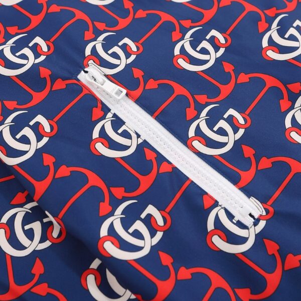 Jacket Gucci GG Logo Windbreaker GC089 - Image 4